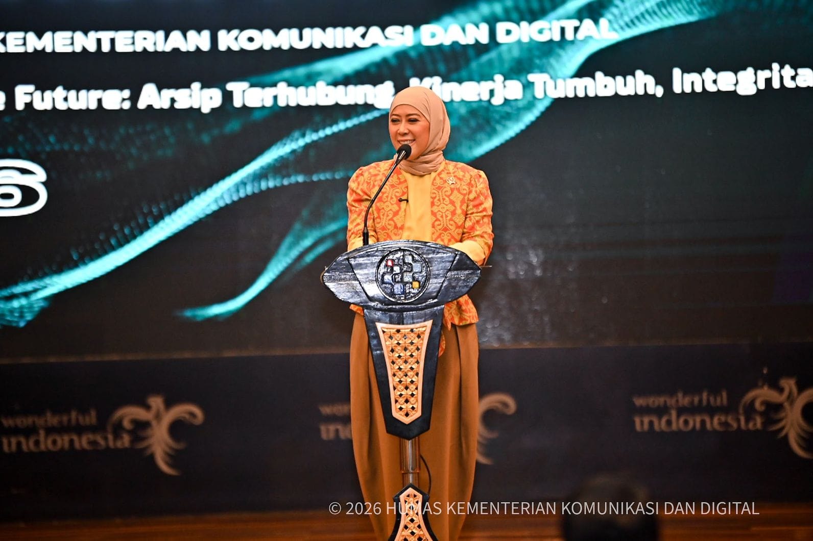Jadi Fondasi Kinerja, Meutya Hafid: Terapkan Prinsip T3 dalam Pengarsipan Digital