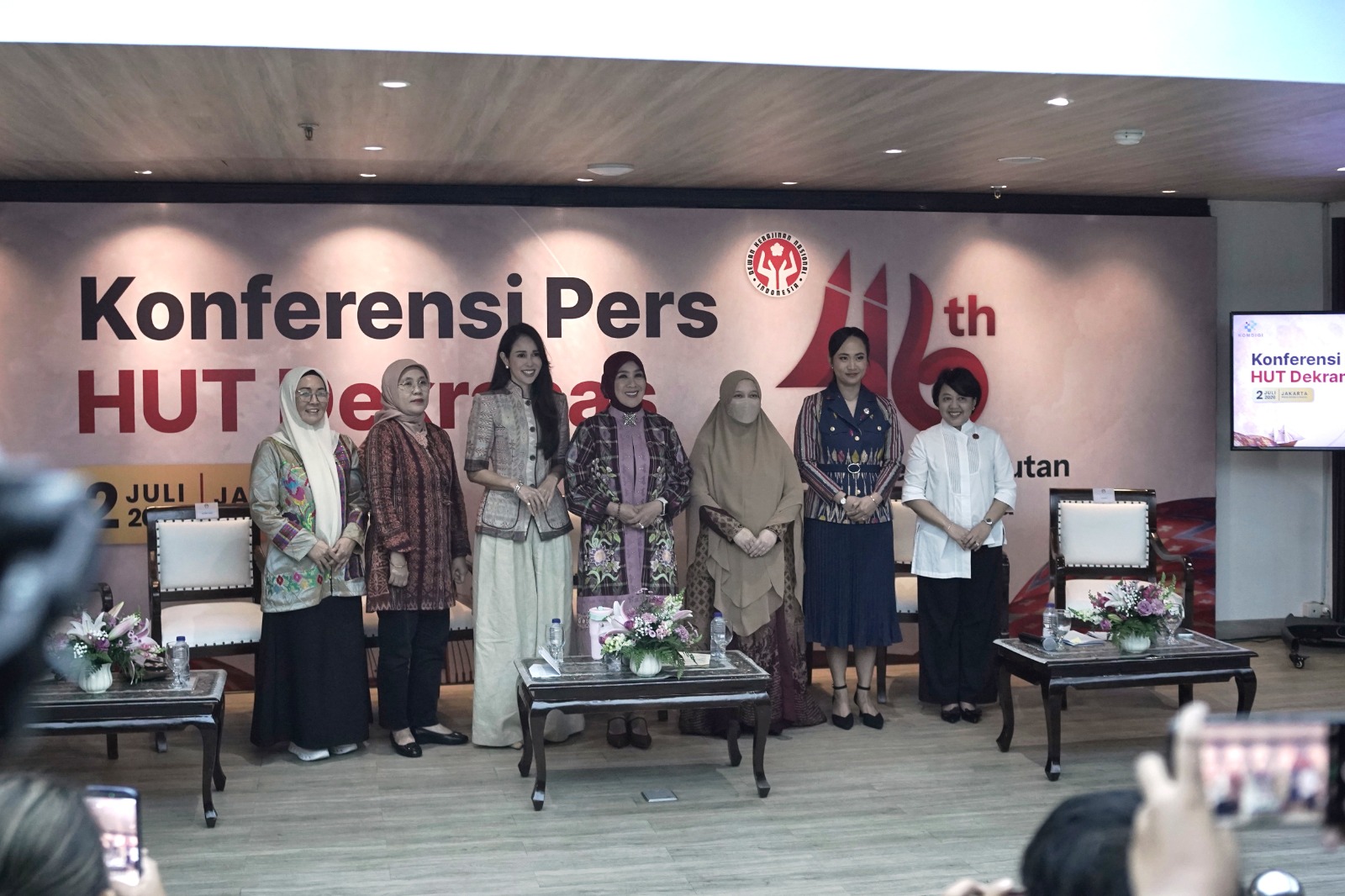 Press Conference HUT Dekranas