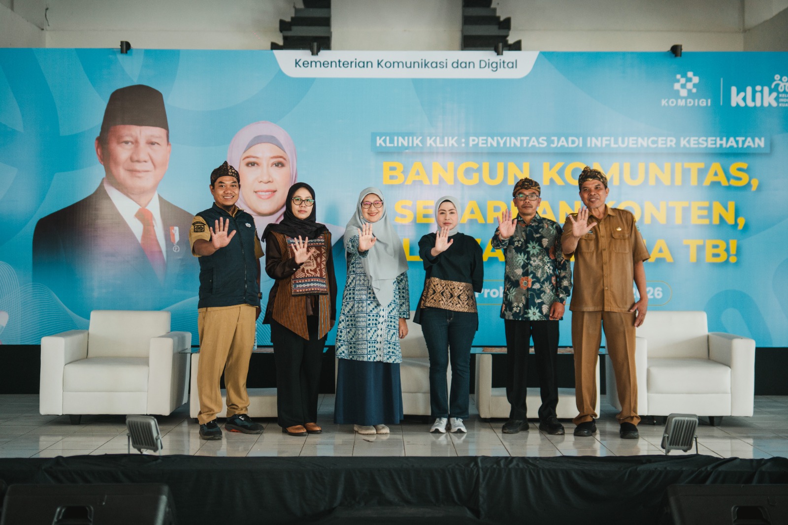Melalui Produksi Konten Kreatif, Komdigi Ajak Masyarakat Lawan Stigma TB