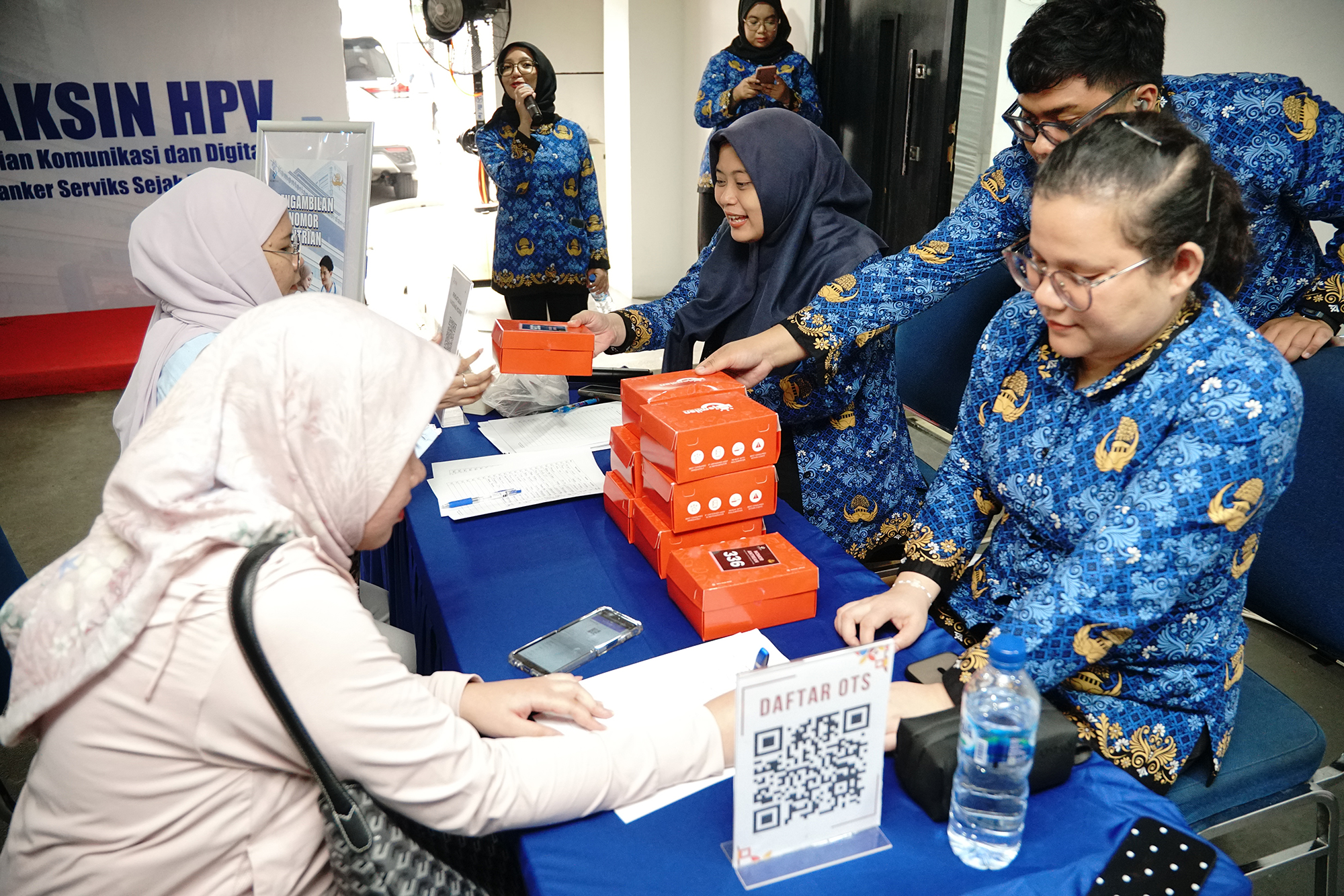 Rayakan HUT ke-81 RI, Kemkomdigi dan KORPRI Gelar Vaksinasi HPV: Wujudkan Perempuan Merdeka dari Kanker Serviks