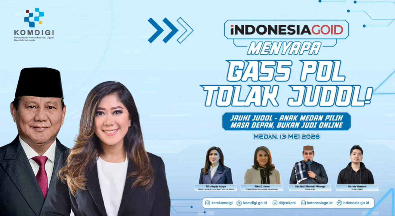 Indonesia.go.id Menyapa “GASS POL TOLAK JUDOL!”