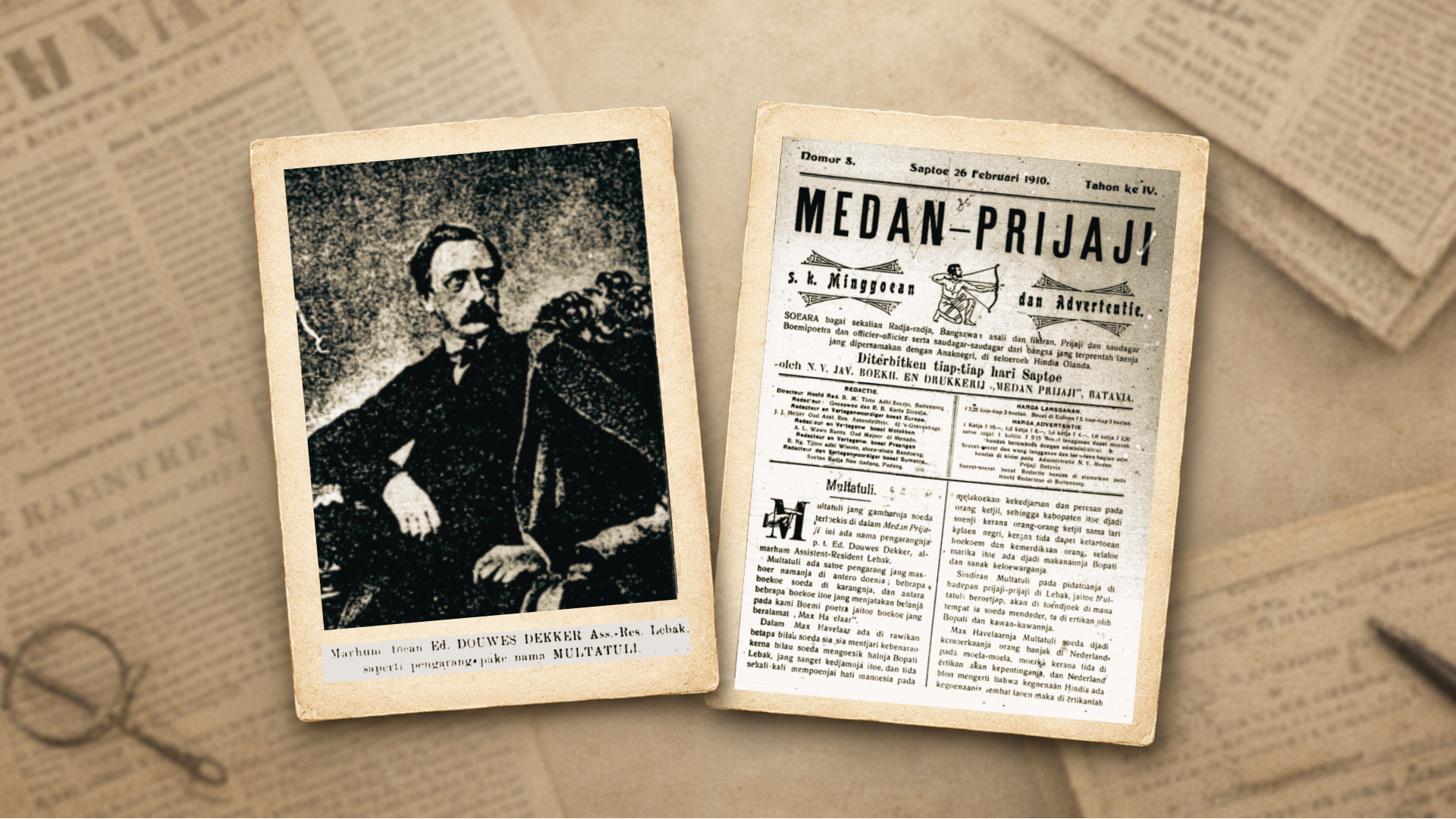 Multatuli dalam Catatan Medan Prijaji: Membaca Persoalan Zamannya