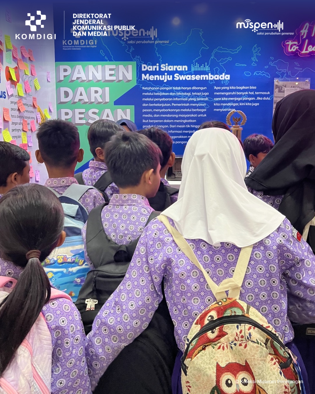 Jejak Komunikasi Pedesaan: Museum Penerangan Hadir di Pameran Abhirama Ranggawarsita 2026
